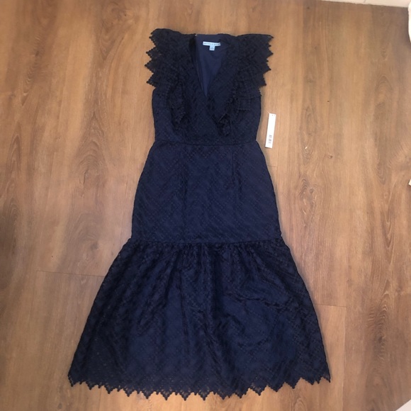 Antonio Melani Bella Lace Dress in Deep Cobalt NWT - Picture 5 of 9